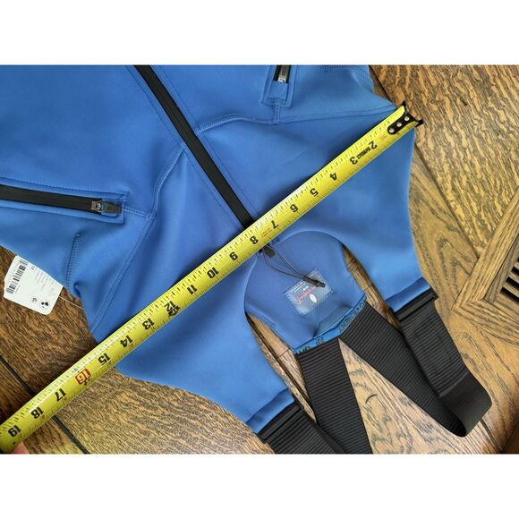 FP Movement Women's Powder Vixen Softshell Bibs Light Cobalt NWT Medium - Picture 7 of 10